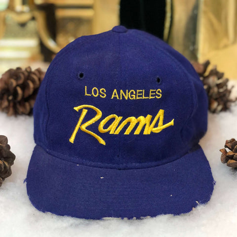 Vintage NFL Los Angeles Rams Sports Specialties Single Script Snapback Hat