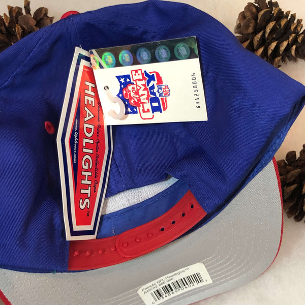 Vintage Deadstock NWT NFL New England Patriots Logo 7 Light-Up Twill Snapback Hat