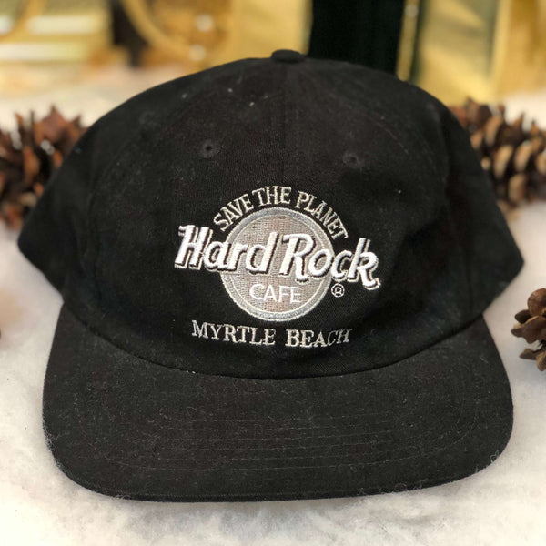 Vintage Hard Rock Cafe Myrtle Beach Love All Serve All Snapback Hat