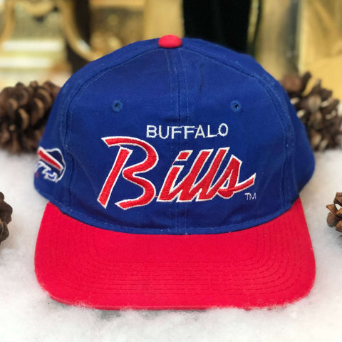 Vintage NFL Buffalo Bills Sports Specialties Twill Script Snapback Hat
