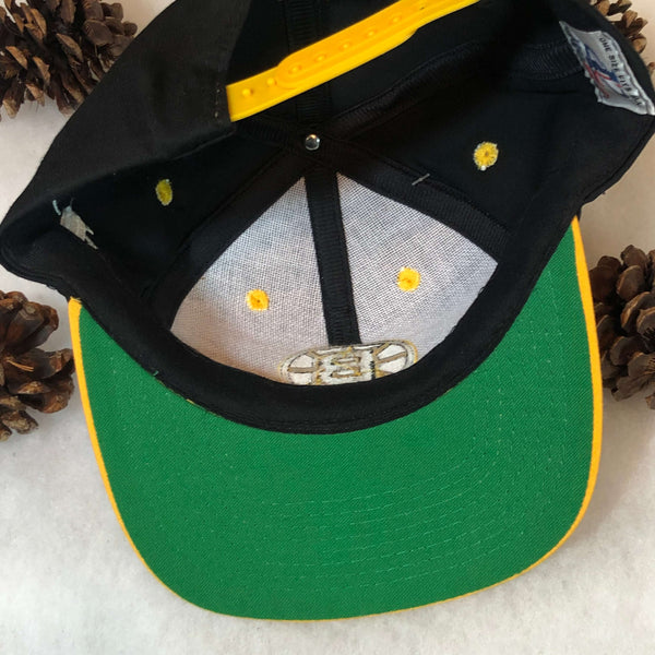 Vintage Deadstock NWT NHL Boston Bruins 1996 All-Star Game Logo Athletic Twill Snapback Hat