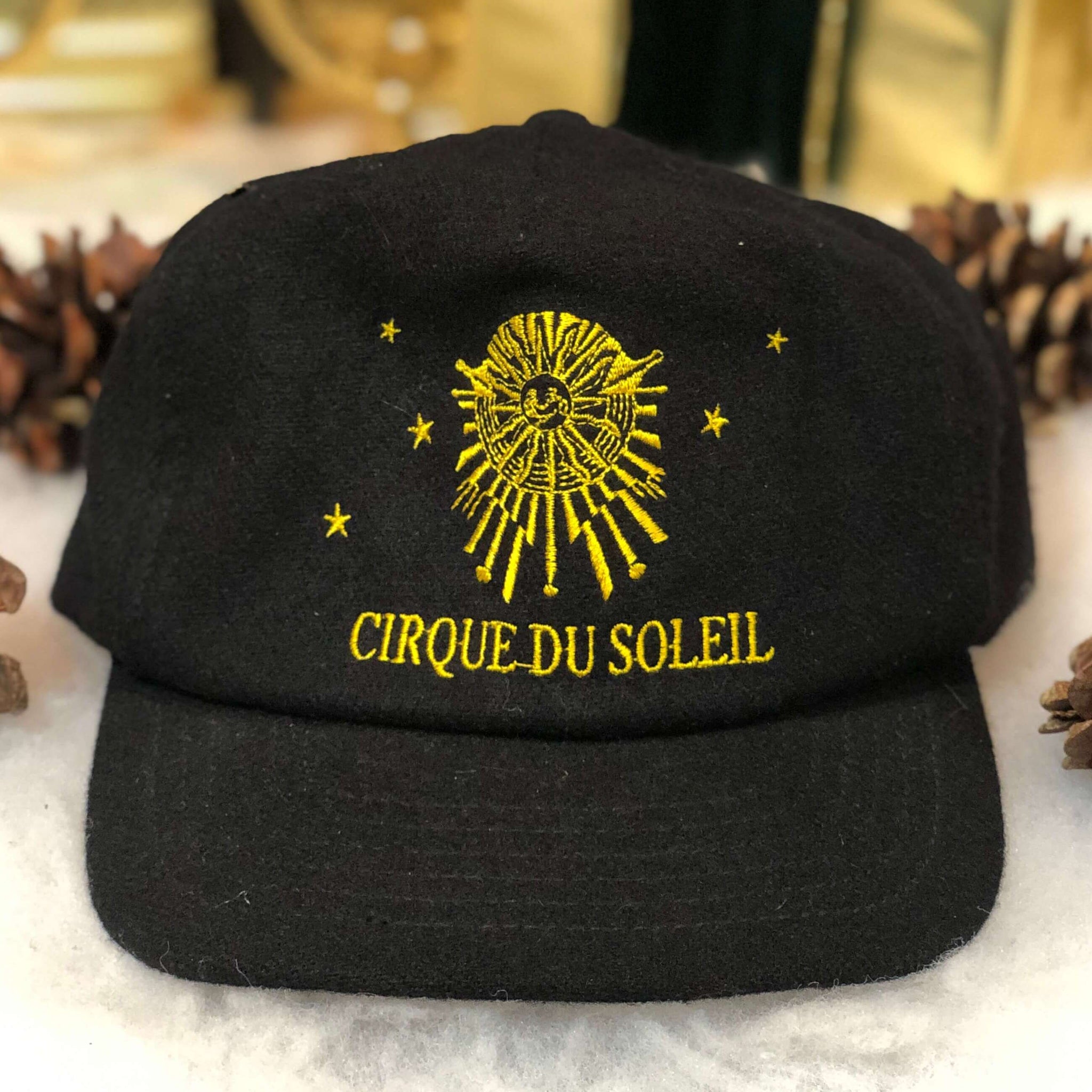 Vintage Cirque Du Soleil Wool Strapback Hat