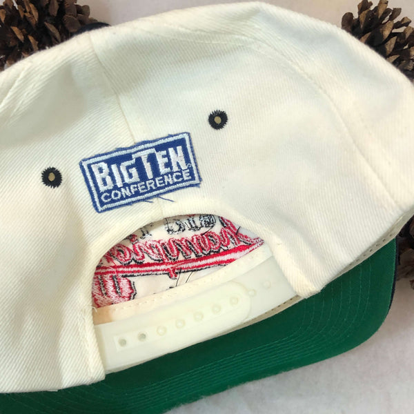 Vintage Deadstock NWOT 1998 NCAA Wisconsin Badgers Big Ten Champions Headmaster Wool Snapback Hat