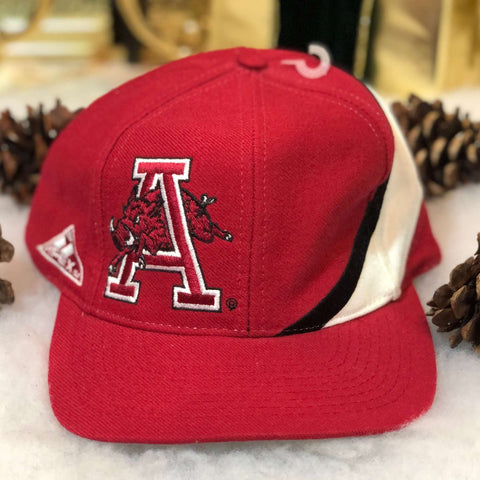 Vintage NCAA Arkansas Razorbacks Apex One Wool Snapback Hat