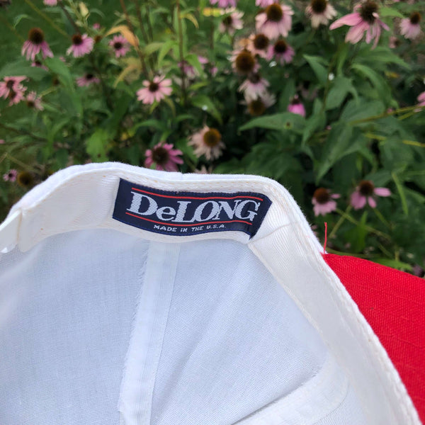 Vintage Deadstock NWT DeLONG 50 Wins "A Legend at Indy" Indy 500 Snapback Hat