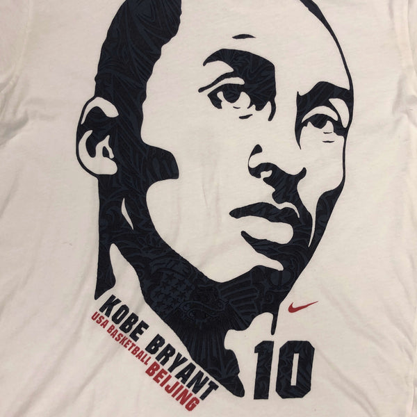 Deadstock NWOT 2008 Kobe Bryant USA Basketball Beijing Olympics Nike Big Face T-Shirt (XL)