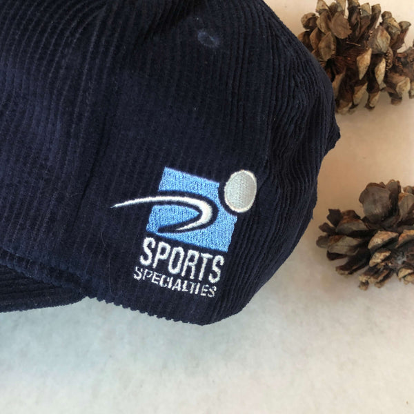 Vintage NCAA UNC North Carolina Tar Heels Sports Specialties Corduroy Script Hat
