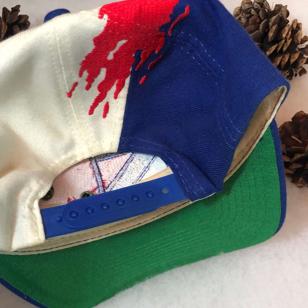 Vintage NHL New York Rangers Logo Athletic Splash Snapback Hat