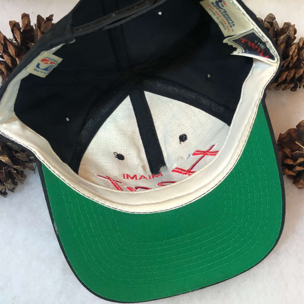 Vintage NBA Miami Heat Sports Specialties Twill Script Snapback Hat
