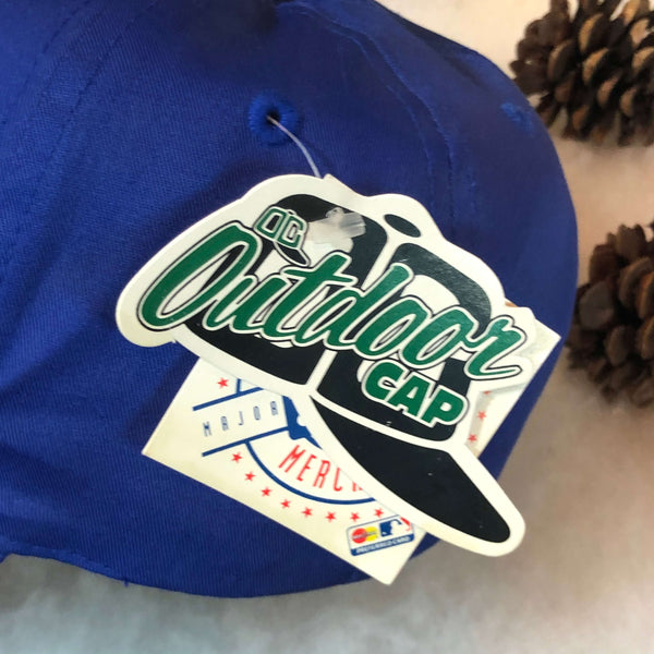 Vintage Deadstock NWT MLB Chicago Cub Outdoor Cap Twill Snapback Hat