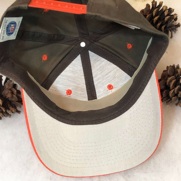 Vintage Deadstock NWOT NFL Cleveland Browns Logo Athletic Twill Snapback Hat