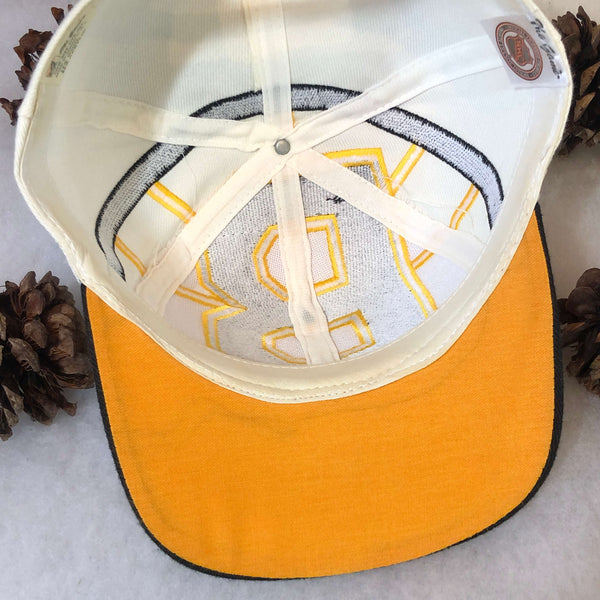 Vintage NHL Boston Bruins The Game Big Logo Snapback Hat