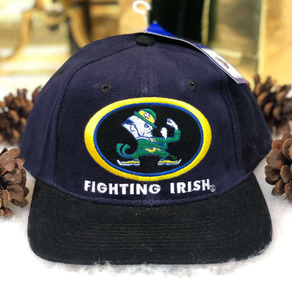 Vintage Deadstock NWT NCAA Notre Dame Fighting Irish Drew Pearson Snapback Hat