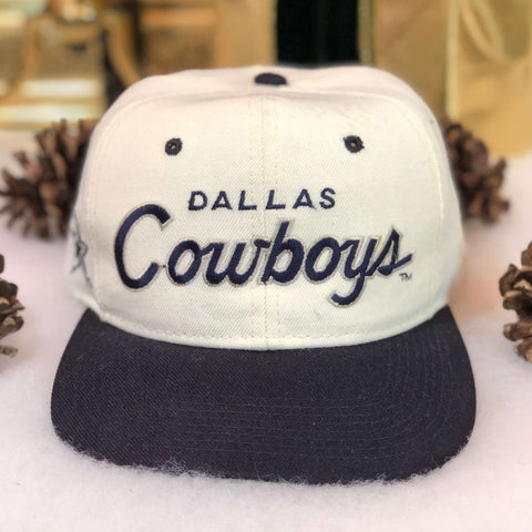 Vintage NFL Dallas Cowboys Sports Specialties Script Snapback Hat