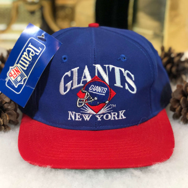 Vintage Deadstock NWT NFL New York Giants AJD Signatures Twill Snapback Hat