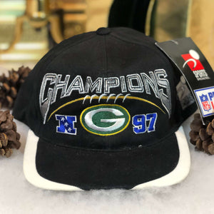 Vintage Deadstock NWT NFL Green Bay Packers 1997 NFC Champions Sports Specialties Snapback Hat
