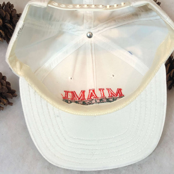 Vintage NCAA Miami Hurricanes DeLONG Twill Snapback Hat