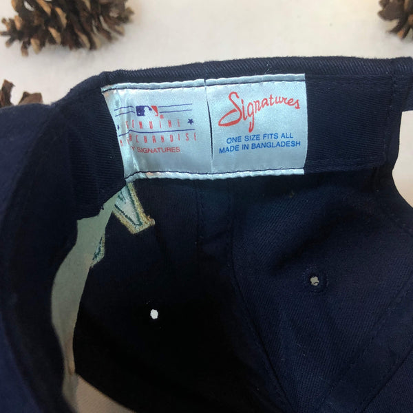 Vintage Deadstock NWOT MLB Milwaukee Brewers Signatures Strapback Hat