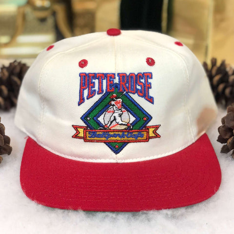 Vintage Deadstock NWOT Pete Rose Ballpark Cafe The Game Twill Snapback Hat