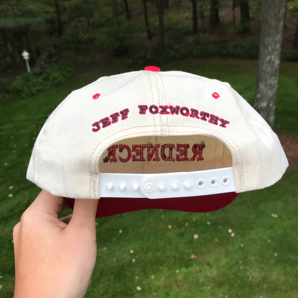 Vintage Jeff Foxworthy Redneck Snapback Hat