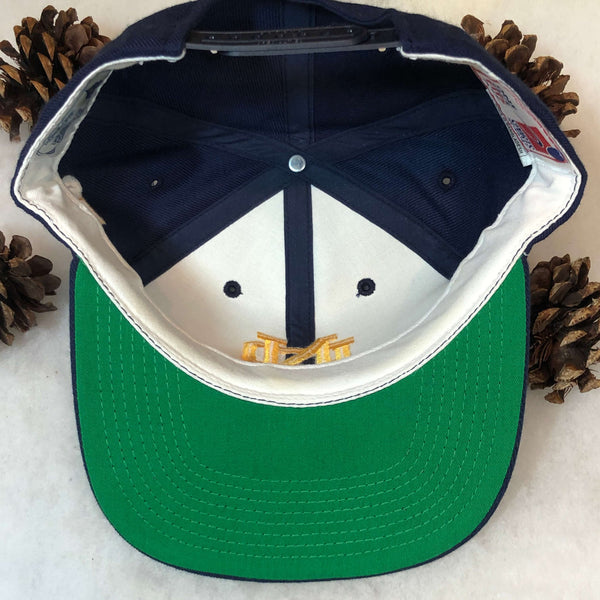 Vintage NCAA Notre Dame Sports Specialties Plain Logo Wool Snapback Hat