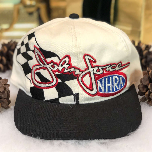 Vintage NHRA John Force Castrol GMX Twill Snapback Hat