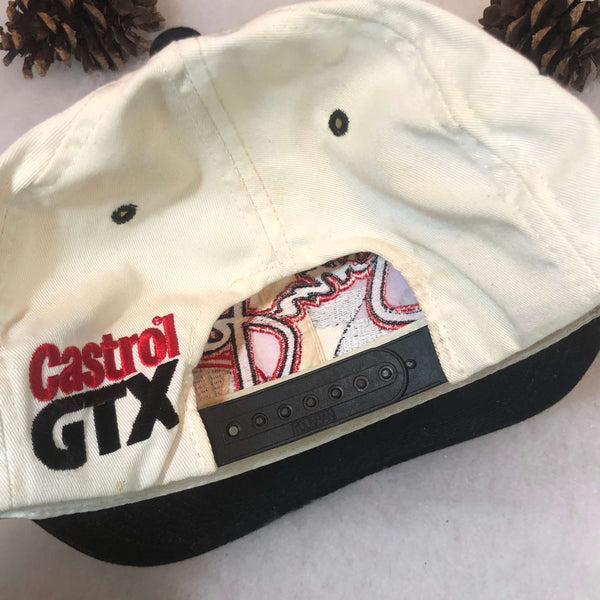Vintage NHRA John Force Castrol GMX Twill Snapback Hat