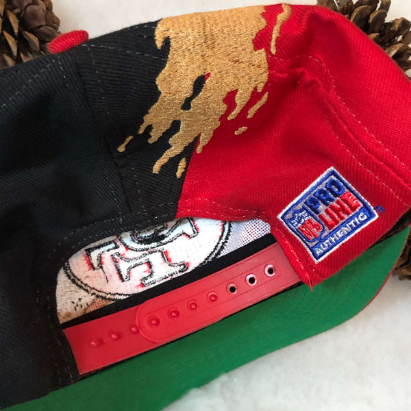 Vintage NFL San Francisco 49ers Logo Athletic Splash Snapback Hat