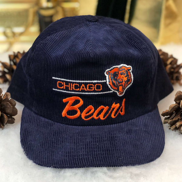 Vintage NFL Chicago Bears Annco Corduroy Snapback Hat