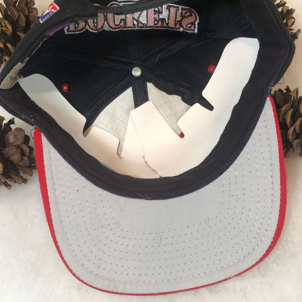 Vintage Deadstock NWOT NBA Houston Rockets Starter Logo Arch Wool Snapback Hat