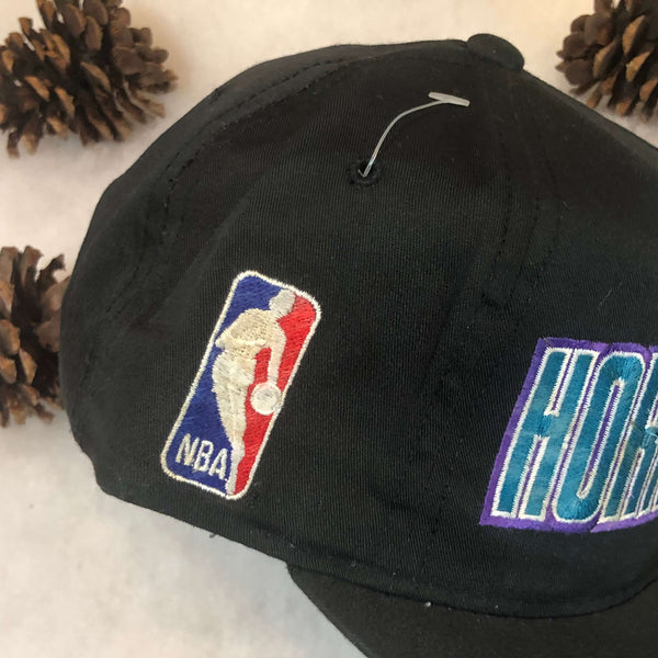 Vintage Deadstock NWOT NBA Charlotte Hornets Alonzo Mourning Starter Twill Snapback Hat