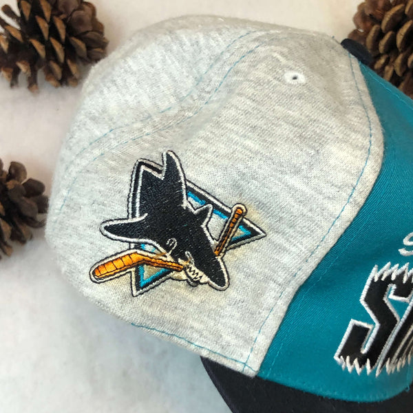 Vintage NHL San Jose Sharks Twill Snapback Hat