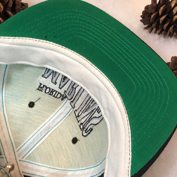 Vintage Deadstock NWT MLB Florida Marlins American Needle by Nutmeg Mills Wool Snapback Hat