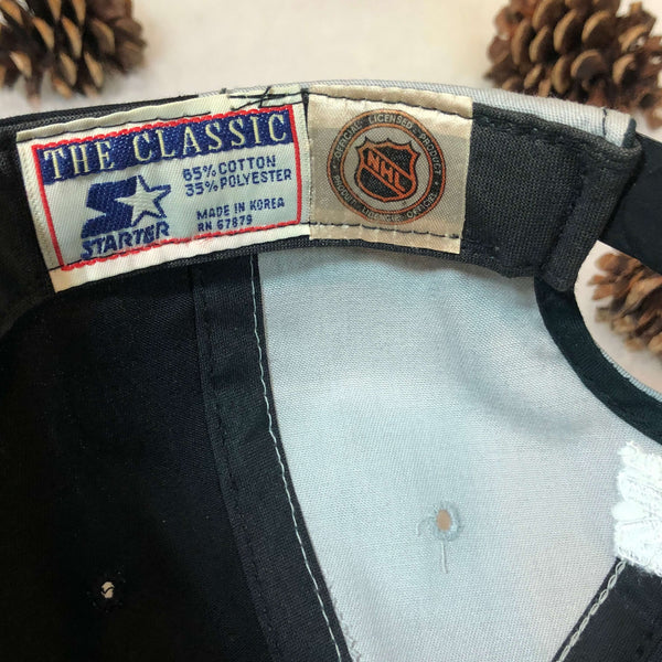 Vintage NHL Los Angeles Kings Starter Pinwheel Twill Snapback Hat