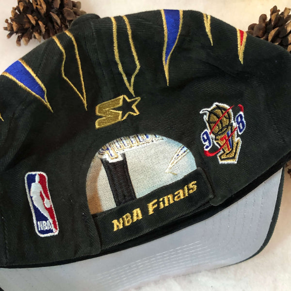 Vintage Deadstock NWOT 1998 NBA Champions Chicago Bulls Starter Strapback Hat