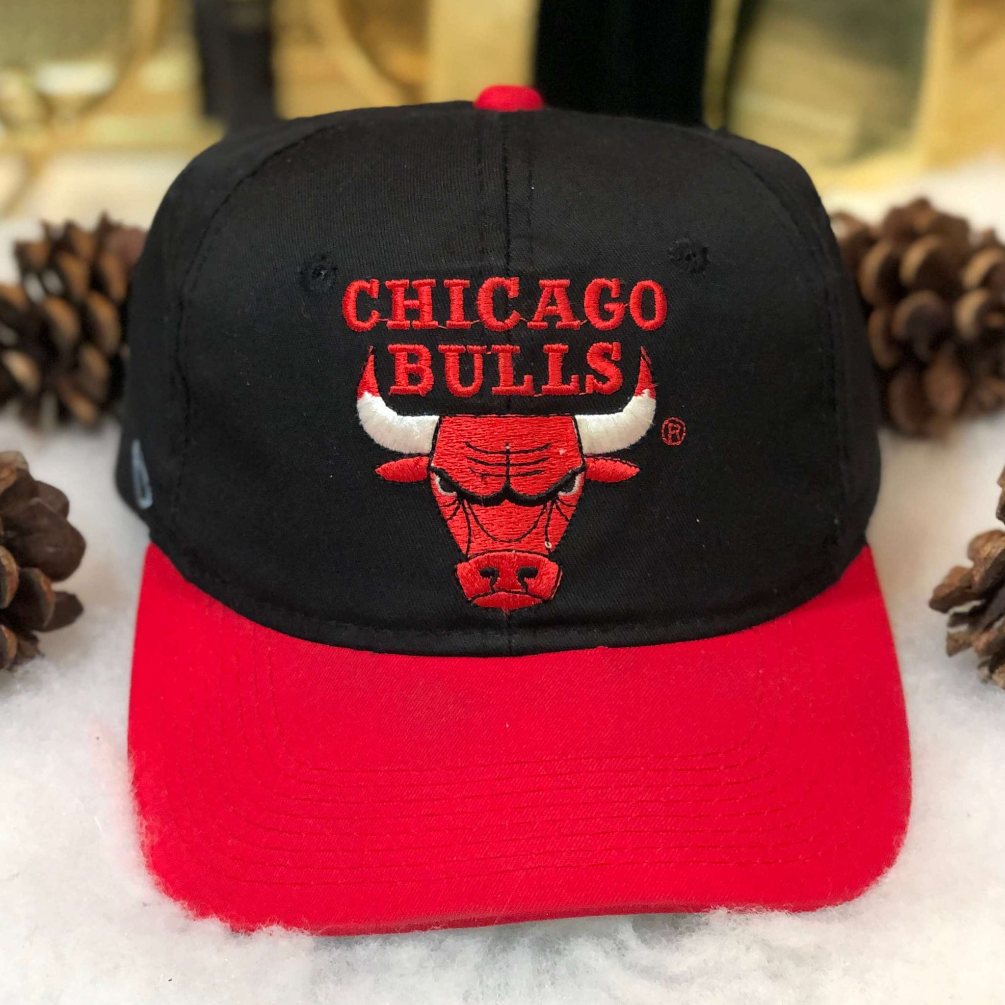 Vintage NBA Chicago Bulls The G Cap Twill Snapback Hat