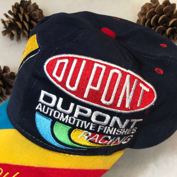 Vintage NASCAR Jeff Gordon DuPont Racing Snapback Hat