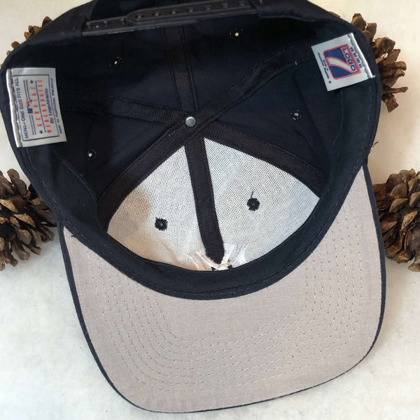 Vintage MLB New York Yankees Logo 7 Twill Snapback Hat