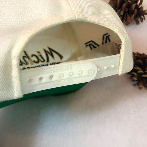 Vintage NCAA Michigan Wolverines Sports Specialties SAMPLE Script Snapback Hat