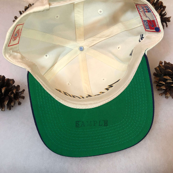 Vintage NCAA Michigan Wolverines Sports Specialties SAMPLE Script Snapback Hat
