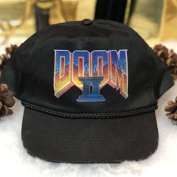 Vintage 1994 Doom II Computer Game Snapback Hat