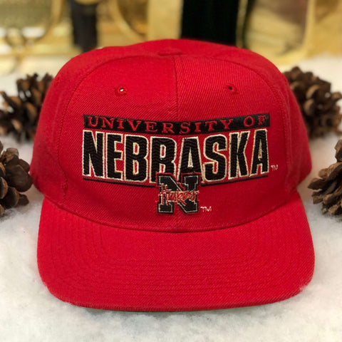 Vintage NCAA Nebraska Cornhuskers Sports Specialties Wool Snapback Hat