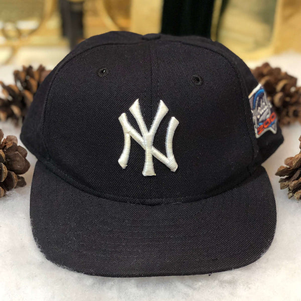 Vintage 2000 MLB World Series New York Yankees New Era Wool Fitted Hat 7 1/8
