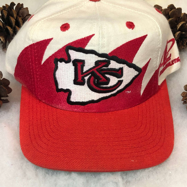Vintage NFL Kansas City Chiefs Logo Athletic Sharktooth Snapback Hat