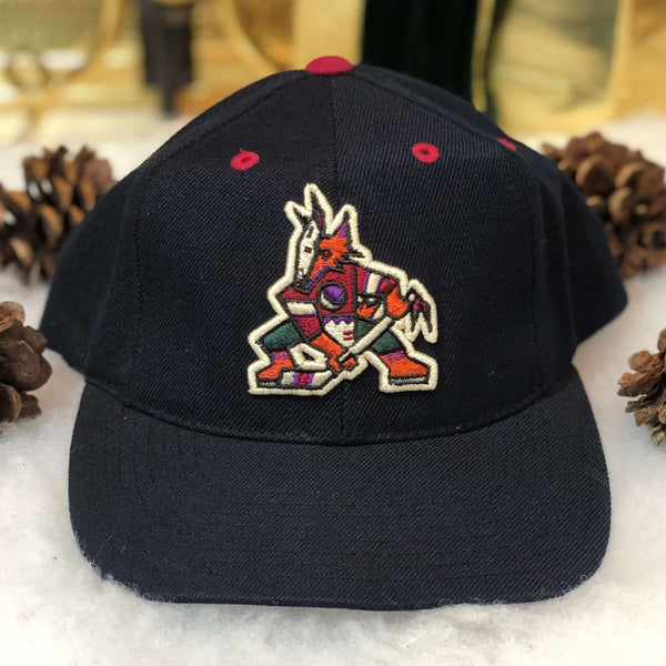 Vintage NHL Phoenix Coyotes Logo Athletic Wool Snapback Hat