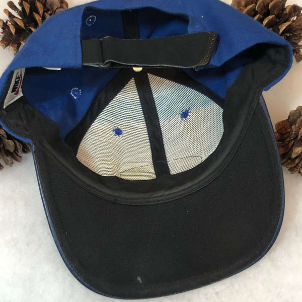 Vintage Nike Leather Brim Strapback Hat