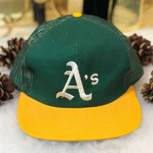 Vintage MLB Oakland Athletics Twins Enterprise Trucker Hat