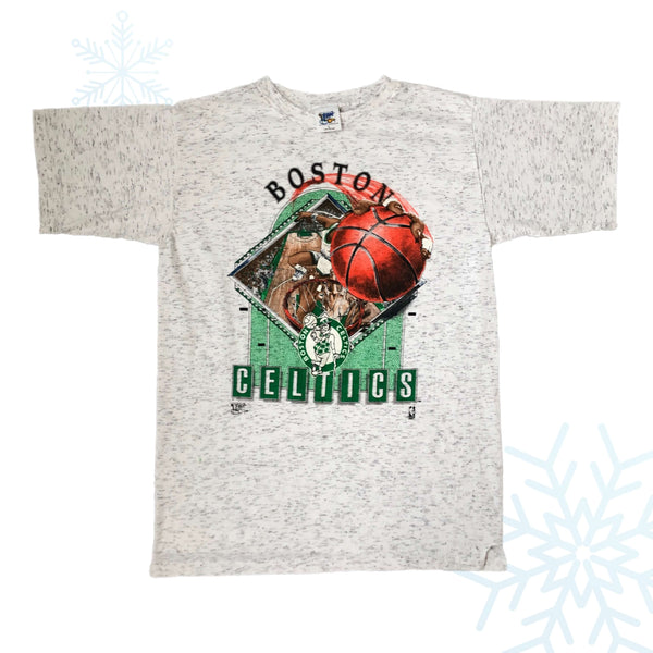 Vintage NBA Boston Celtics All Over Print T-Shirt (L)