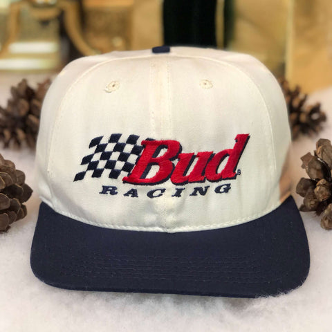Vintage NASCAR Bud Racing Strapback Hat