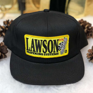 Vintage Deadstock NWOT Lawson Fastening Systems Twill Snapback Hat